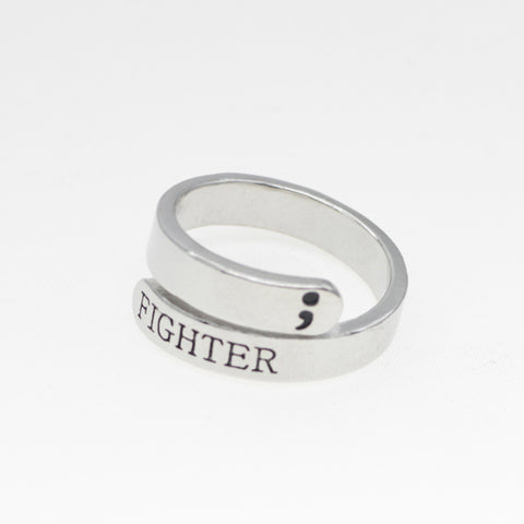 Motivational Open Ring Jewelry