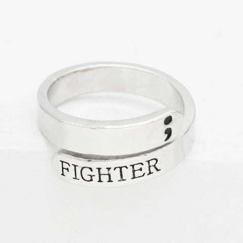 Motivational Open Ring Jewelry