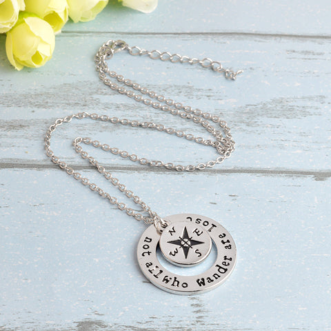 Compass Inspiring Necklace