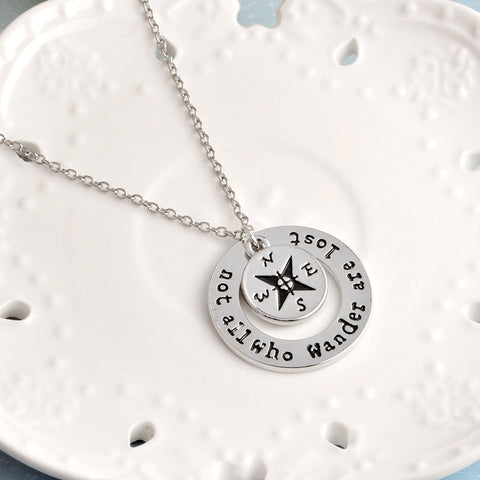 Compass Inspiring Necklace