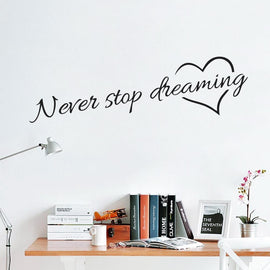 Inspirational Wall Art Quote Home Decals