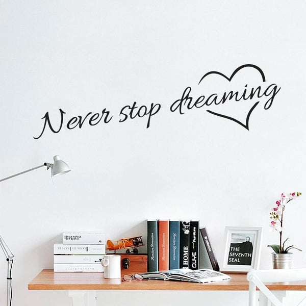 Inspirational Wall Art Quote Home Decals