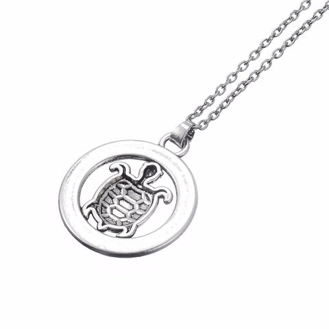 Turtle Inspirational Plated Necklace