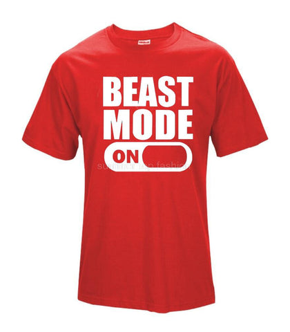 BEAST MODE ON Gym Motivation T-shirt
