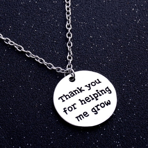 Personalized Inspirational Pendant Necklace