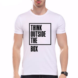 Think Out Side Cool The Box Top Tees