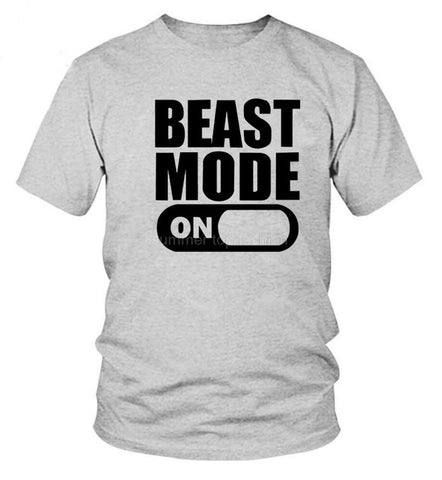 BEAST MODE ON Gym Motivation T-shirt