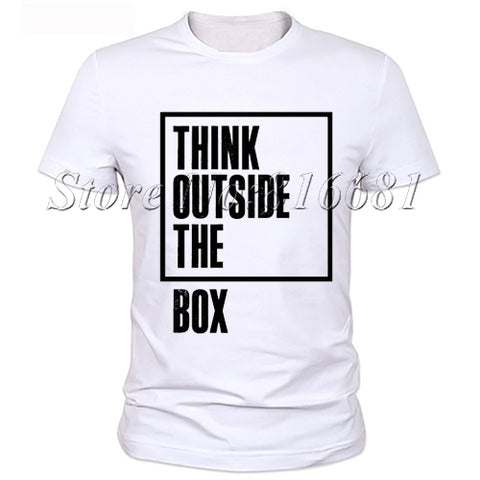 Think Out Side Cool The Box Top Tees